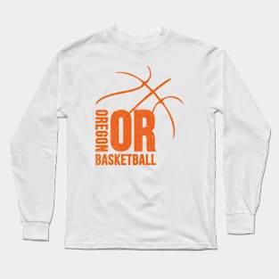 Oregon Basketball 01 Long Sleeve T-Shirt